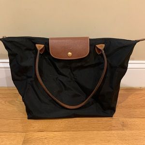 Large le pliage longchamp shoulder tote